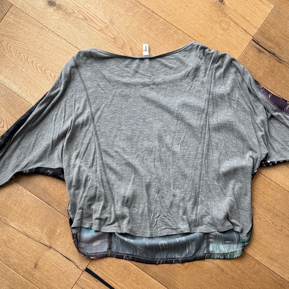 Anthro Multicolor Patchwork Top - image 4